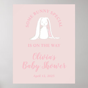 Någon Kanin Special Baby Shower Poster