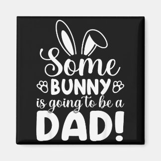 Någon kommer att bli pappa Bebis tillkännagivande Magnet