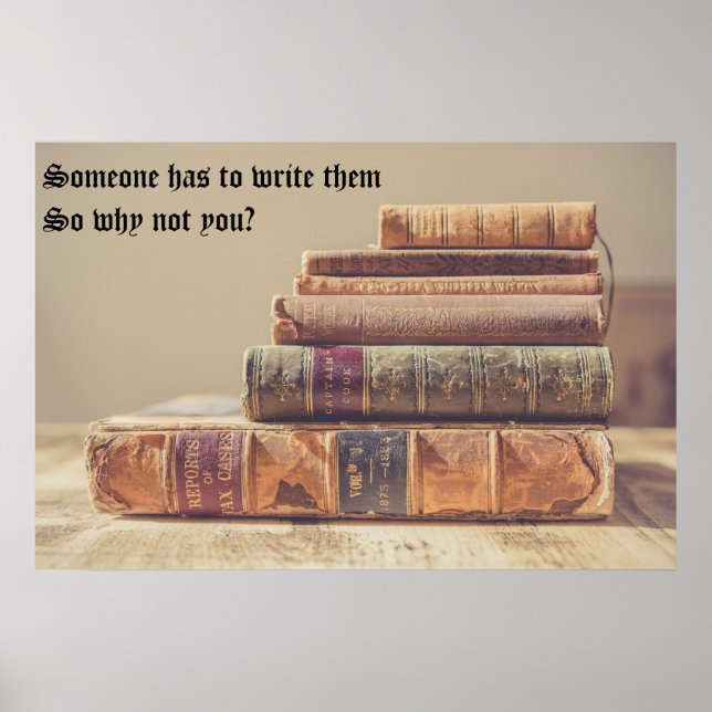 Någon måste Skriva dem Poster (Framsidan)