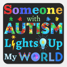 Någon med AUTISM Ljus Up My WORLD