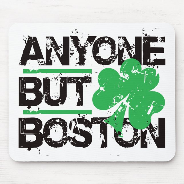 Någon men Boston! Musmatta (Framsidan)