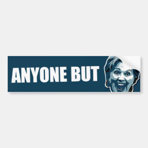 Någon men Hillary Clinton bilbildekal Bildekal