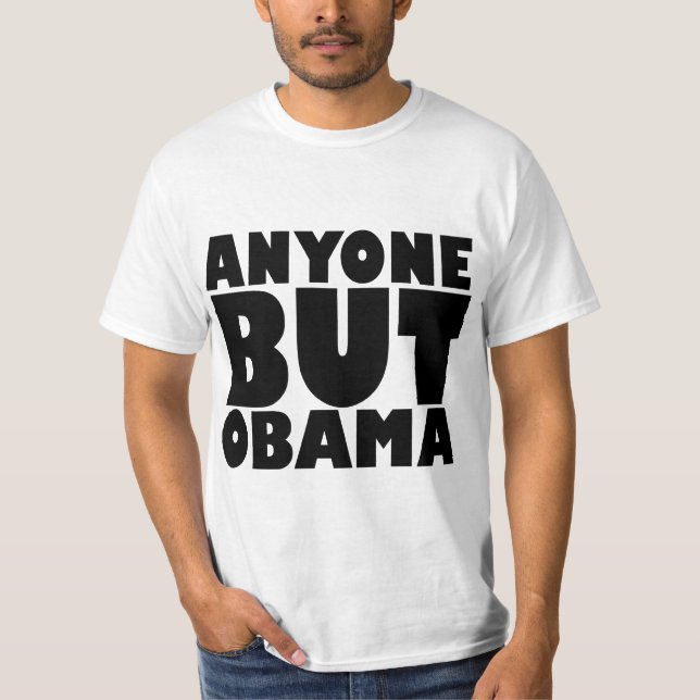 Någon men Obama T-tröja Tee Shirt (Framsida)