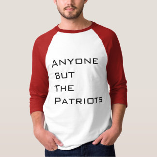 Någon men patriotfotbollutslagsplatsen t shirt