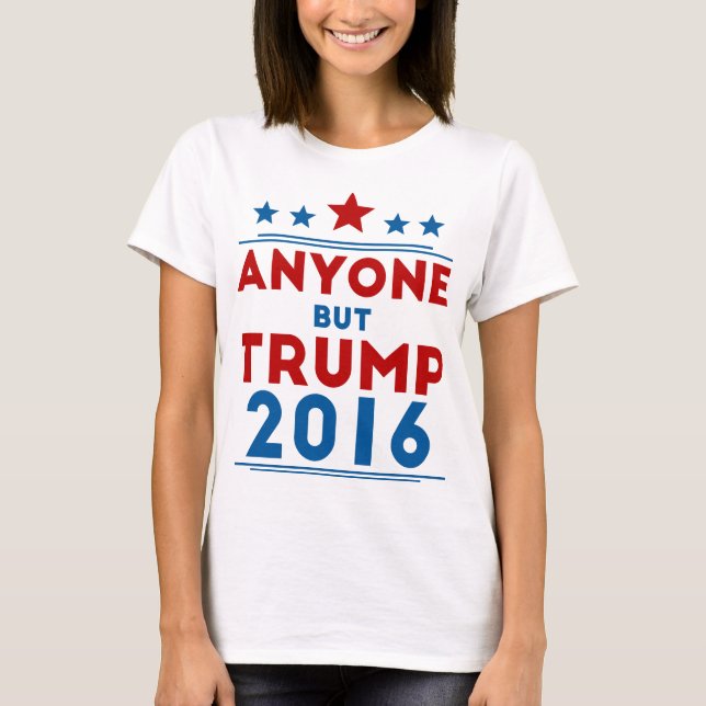 Någon men trumf 2016 t-shirt (Framsida)