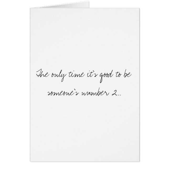 Någon numrerar 2 hälsningskort (Framsidan)