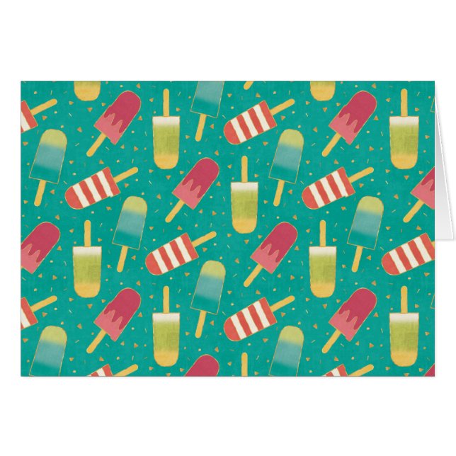 Någon roligt i solen kliver hälsningskort (Framsidan Horizontal)