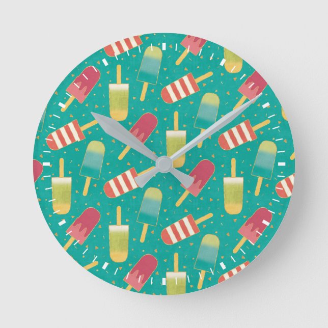 Någon roligt i solen kliver rund klocka (Framsida)