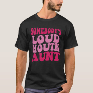 Någon säger högljudd mun moster vintage t shirt