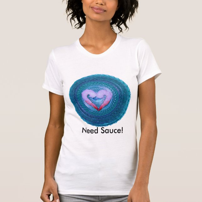 Någon säger räka tee shirt (Framsida)