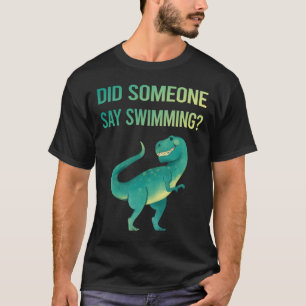 Någon Säger Simning Simmare Sim T Shirt