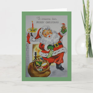 Någon som är kärt - god jul helgkort