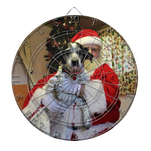 Någon som får kol för jul darttavla (Framsidan)