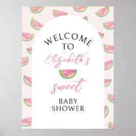 Någon Sweet är på väg, babydusch, Sweet Ba Poster