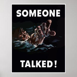 Någon talade -- Gräns Poster