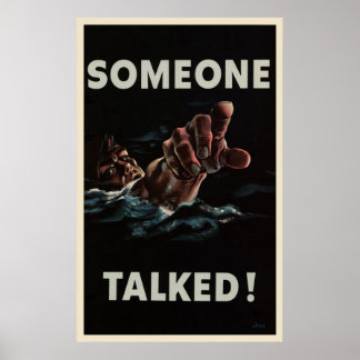 Någon talade poster