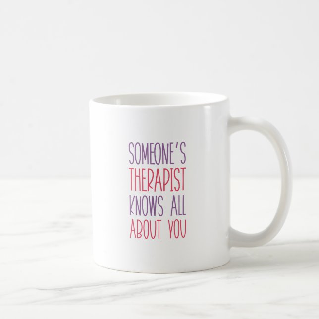 Någon terapeut kaffemugg (Höger)