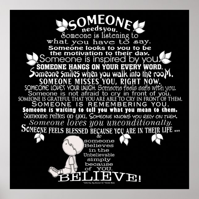 Någon Träd Poster (Framsidan)