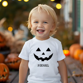 Någons Förvildade Barn Söt Anpassad Namn Halloween T Shirt