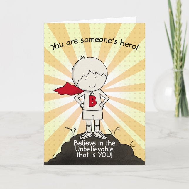 Någon's Hero Kort (Framsida)