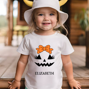 Någons Vildbarn Söt Tjej Skräddarsydd Halloween T Shirt