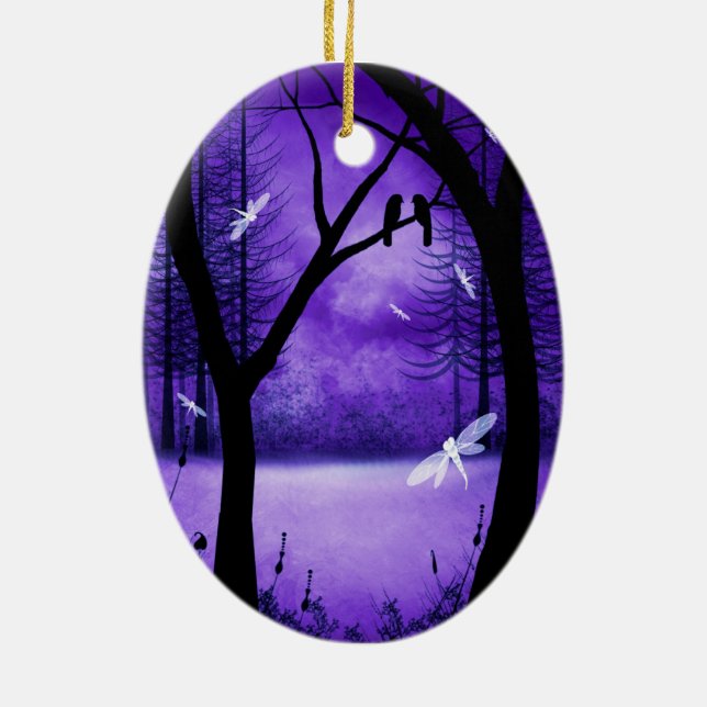 Någonsin efter prydnad julgransprydnad keramik (Baksidan)