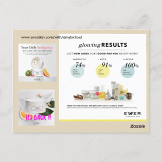 NÅGONSIN Skincare vykort