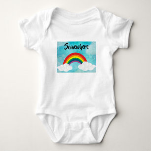 Någonstans Baby Bodykostydräkt T Shirt