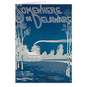 Någonstans i det Delaware kortet OBS Kort