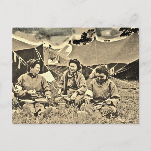 Någonstans i Frankrike Vykort (Framsida)