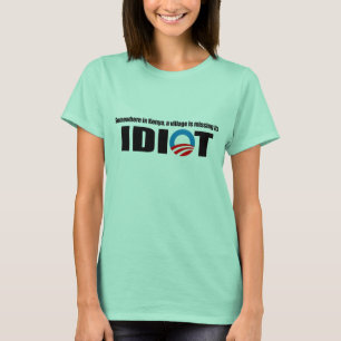Någonstans i Kenya missar en by sin idiot T-shirt