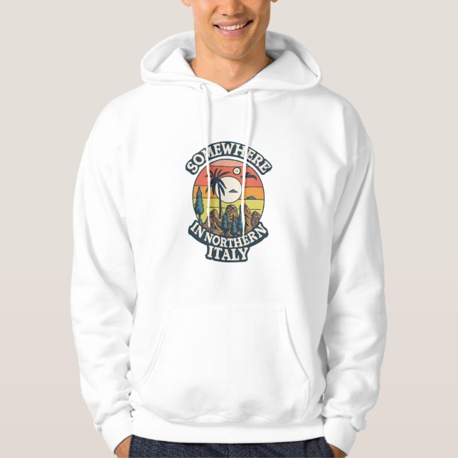 Någonstans i norra Italien Hoodie (Framsida)