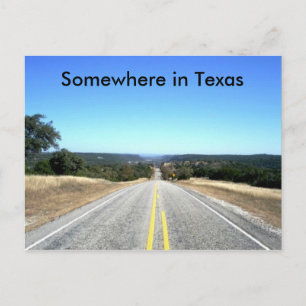 Någonstans i Texas Vykort