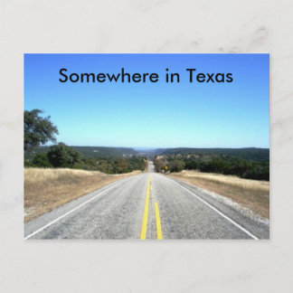 Någonstans i Texas Vykort
