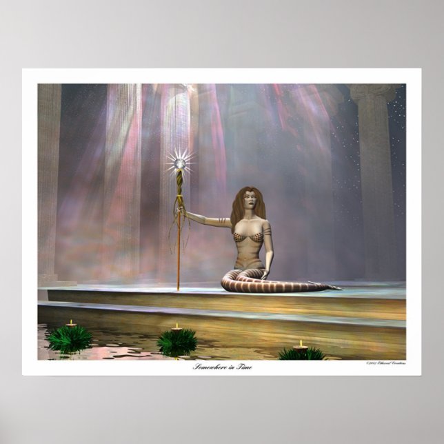 Någonstans i tid poster (Framsidan)