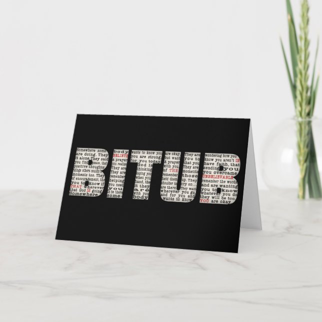 Någonstans Någonstans (BITUB) Kort (Framsida)
