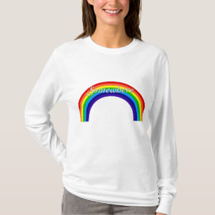 Någonstans över regnbågen t-shirt