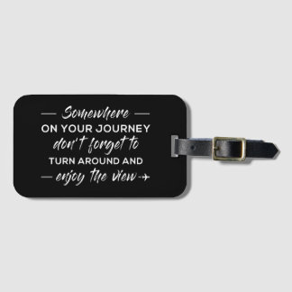 Någonstans på din resa - Luggage Tag Bagagebricka