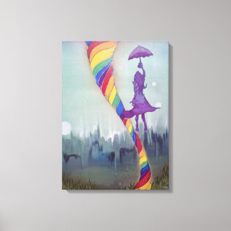 Någonstans under Kanvastrycket Canvastryck