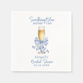 NÅGONTING BLUE INNAN JAG GÖR BLOMMIGTENS MÖHIPPA PAPPERSSERVETT