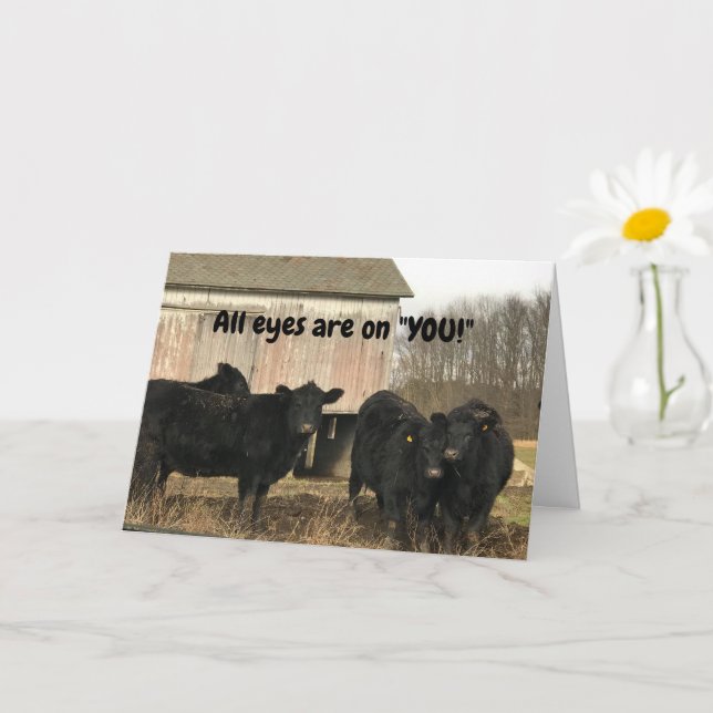 **NÅGONTING FÖR MOO OM** FRIENDS BIRTIDKORT KORT (Liten växt)