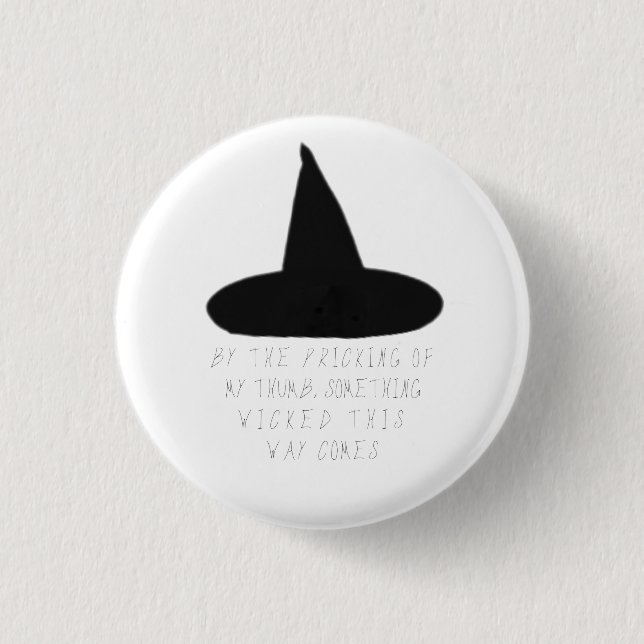 "Någonting gick snett på det här sättet" Knapp (Framsida)