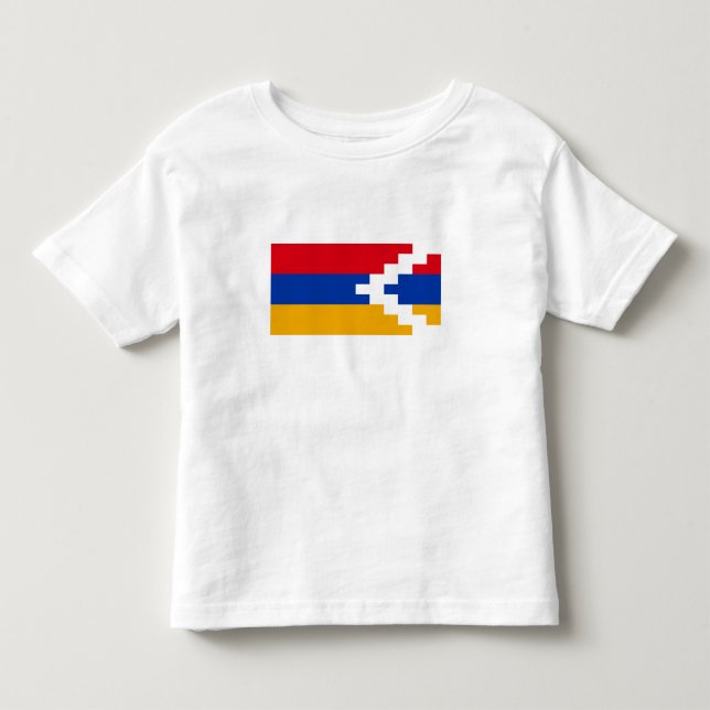 Nagorno-Karabach flag T Shirt (Framsida)