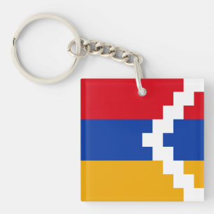 Nagorno-Karabach flagga