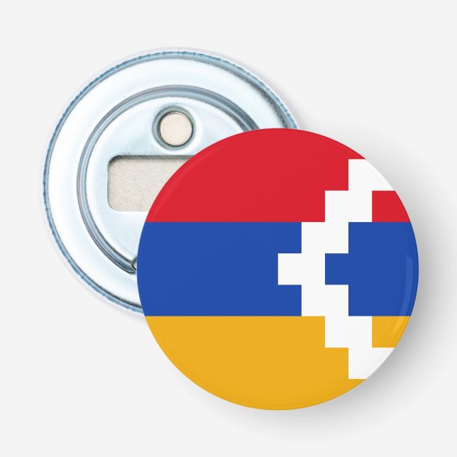 Nagorno-Karabach flagga Flasköppnare (Framsidan)