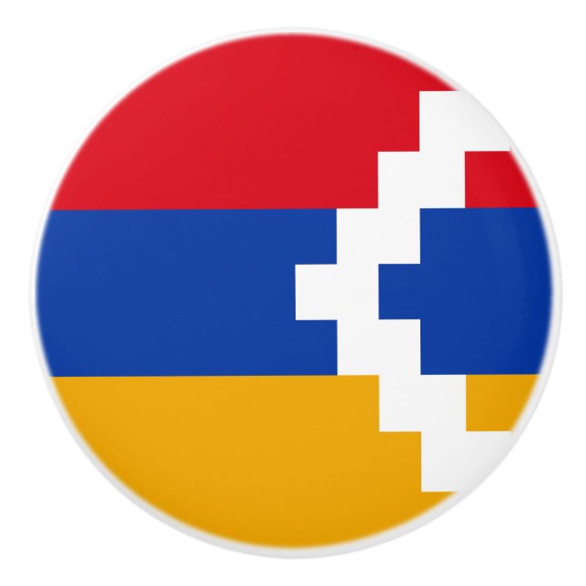 Nagorno-Karabach flagga Knopp (Framsidan)