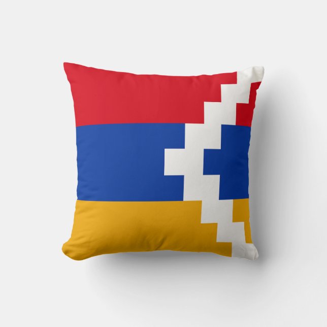 Nagorno-Karabach flagga Kudde (Framsida)