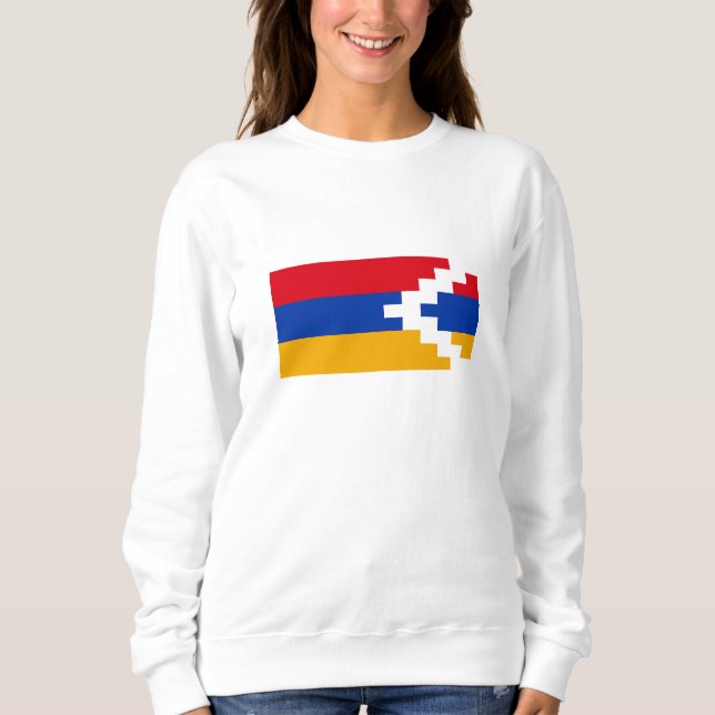 Nagorno-Karabach flagga T Shirt (Framsida)