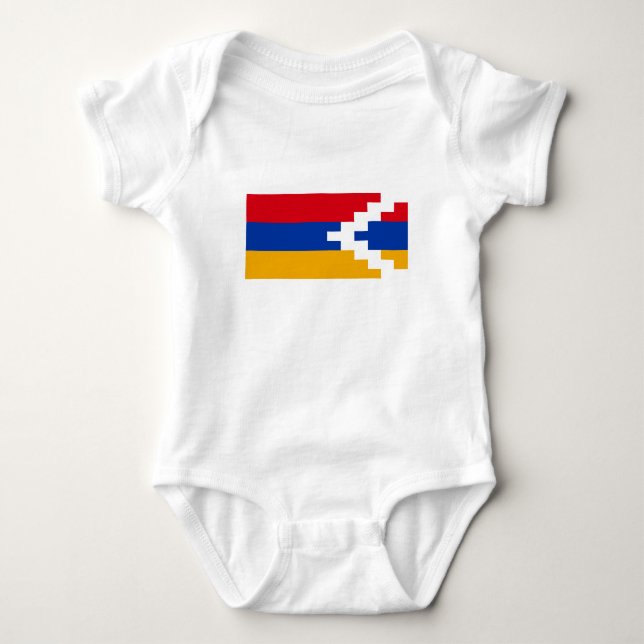 Nagorno-Karabach flagga T Shirt (Framsida)