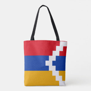 Nagorno-Karabach flagga Tygkasse